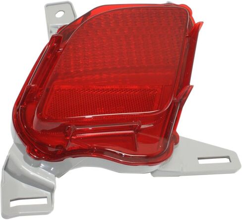 Evan Fischer Bumper Reflector Compatible With 2014-2019 Toyota Highlander Rear Driver Side TO1184108 in Saudi Arabia