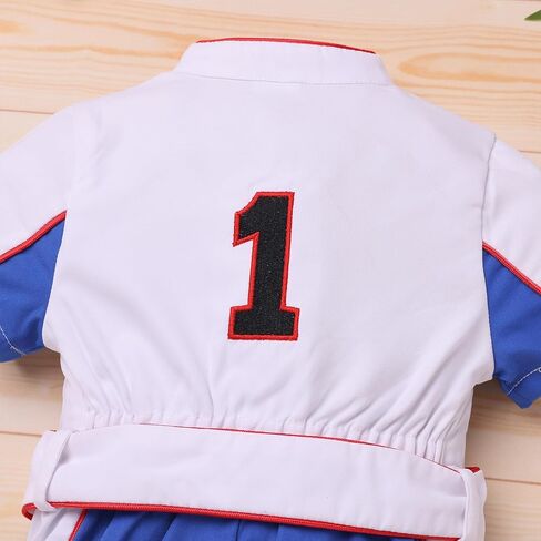 AWIBMK 1st Birthday Boy Outfit Race Car Jumpsuit Short Sleeve Baby Racer Driver Costume Cake Smash Photo Shoot Clothes in Saudi Arabia