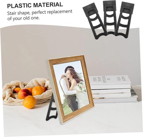 50pcs Trapezoid Photo Frame Holders Desktop Display Racks for Easy Installation for Decor in Saudi Arabia