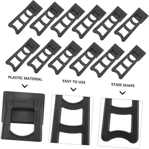 50pcs Trapezoid Photo Frame Holders Desktop Display Racks for Easy Installation for Decor in Saudi Arabia
