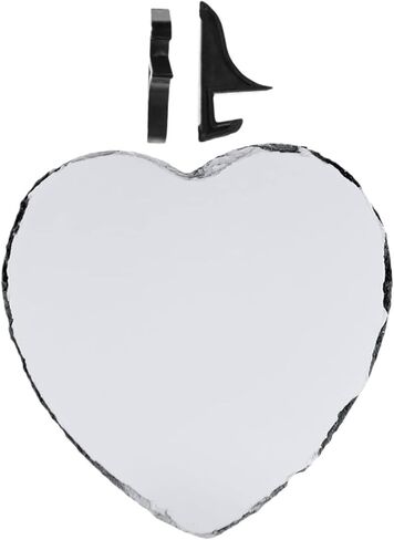 ERINGOGO Heart Shape Photo Plaque Unique Frame for Memories for Valentine Day Weddings Home Decor Photo Holder in Saudi Arabia