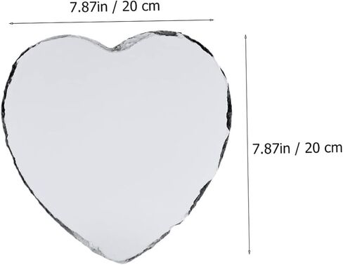 ERINGOGO Heart Shape Photo Plaque Unique Frame for Memories for Valentine Day Weddings Home Decor Photo Holder in Saudi Arabia