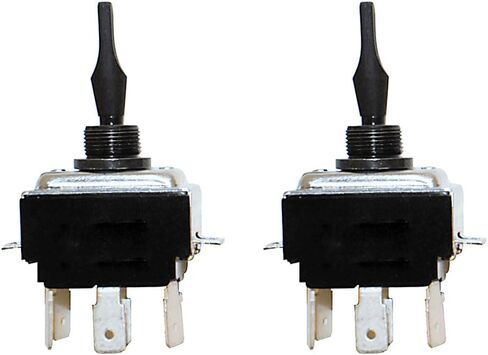 Mytee Products 2 Pk Heavy Duty Power Side Mirror Switch - Mirror Toggle Switch Replaces CTH-8956K913, Automann 577.46602, Freightner 6815451522, A681 545 1522, A6815451522, CHS 59024-46, PO1-0675 in Saudi Arabia
