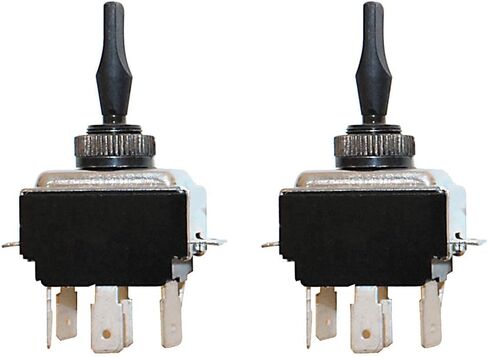 Mytee Products 2 Pk Heavy Duty Power Side Mirror Switch - Mirror Toggle Switch Replaces CTH-8956K913, Automann 577.46602, Freightner 6815451522, A681 545 1522, A6815451522, CHS 59024-46, PO1-0675 in Saudi Arabia