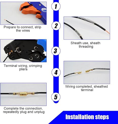 HZEL 320PCS Bullet Wire Connectors Kit, 3.9mm 3.5mm Male and Female Bullet Terminal Connectors with Insulation Sleeve, Heat Shrink Electric Butt Terminals, Universal for SUV RV Truck in Saudi Arabia
