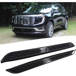 Running Board Fits for GMC Acadia 2024 2025 2026 All Black Aluminum Side Step Side Bar Car Protect Stairs Pedals with Mounted Brackets Screws 2PCS/Set in Kuwait