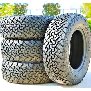 مجموعة من 4 (أربعة) إطارات Venom Power Terra Hunter X/T XT Truck/SUV All-Terrain Mud للطرق الوعرة - 265/65R18 265/65/18 265/65-18 116T نطاق تحميل XL 4 طبقات BSW جدار جانبي أسود in Kuwait