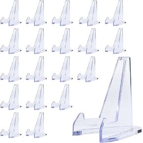 20 حزمة من حامل عرض بطاقات الأكريليك لبطاقات PSA وبطاقات الرياضة والتجارة - حامل حامل بطاقات شفاف، حامل صغير لبطاقة البيسبول، العملة المعدنية، عرض التارو (2.1 بوصة) in Kuwait