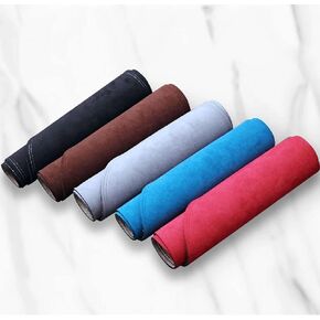 LAVIYE سيارة جلد الغزال داشمات داش حصيرة غطاء لوحة القيادة وسادة ملحق ، لشركة فيات 500 500C 500E 2008 2009 2010 2015 2020-2022 in Kuwait