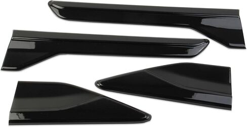 Korlot Side Body Emblem Cover Trims Accessories for 2024-2026 KIA Sorento (Glossy Black) in Saudi Arabia