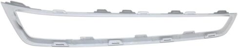 For Acura MDX 2010 2011 2012 2013 Grille Trim Passenger Side | Front | Plastic | Silver | Bumper Insert Mesh Frame | Replacement For AC1039111 | 71104STXA00 in Saudi Arabia
