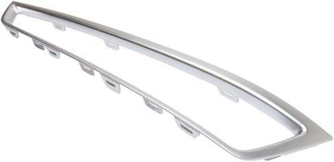 For Acura MDX 2010 2011 2012 2013 Grille Trim Passenger Side | Front | Plastic | Silver | Bumper Insert Mesh Frame | Replacement For AC1039111 | 71104STXA00 in Saudi Arabia
