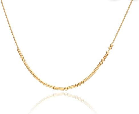 Personalized Morse Code Necklace for Women – 925 Sterling Silver Custom Secret Message Name Pendant – Minimal Hidden Meaning Jewelry – Gift for Bridesmaid, Best Friend, Birthday, Gift for Mom in Saudi Arabia