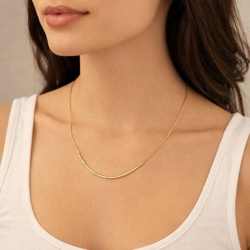Personalized Morse Code Necklace for Women – 925 Sterling Silver Custom Secret Message Name Pendant – Minimal Hidden Meaning Jewelry – Gift for Bridesmaid, Best Friend, Birthday, Gift for Mom in Saudi Arabia