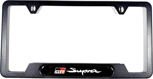 License Plate Frame Gr Supra Stainless Steel Matte Black in Saudi Arabia
