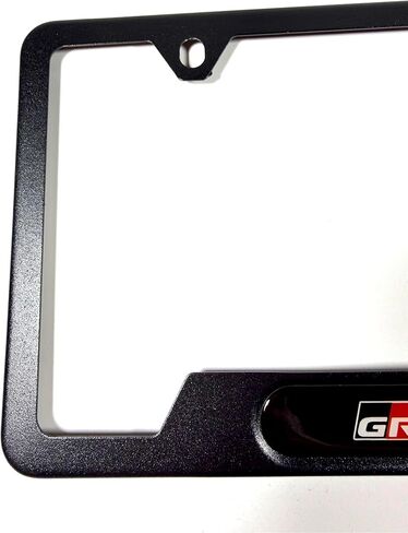 License Plate Frame Gr Supra Stainless Steel Matte Black in Saudi Arabia