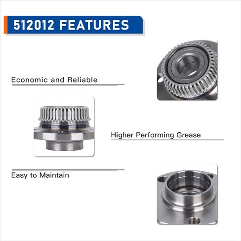 PAROD 512012 Rear Wheel Bearing and Hub Assembly Fit for Audi TT/TT Quattro 00-06, VW Beetle 98-10, Golf 98-05, Jetta 99-05, Jetta City/Golf City 07-09, 2004 R32 in Saudi Arabia
