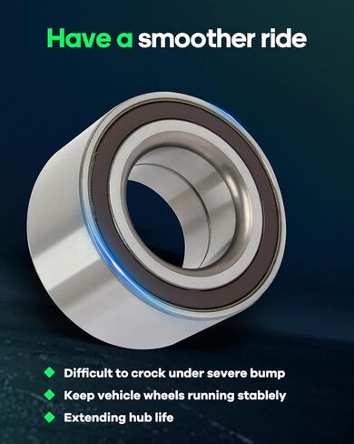 SCITOO Wheel Bearing and Hub Replaces 510094 Front fit for Toyota Yaris 2006-2019, for Scion iQ 2012-2015, for Scion xD 2008-2014 Hub Bearing Assembly W/ABS [1pc] in Saudi Arabia