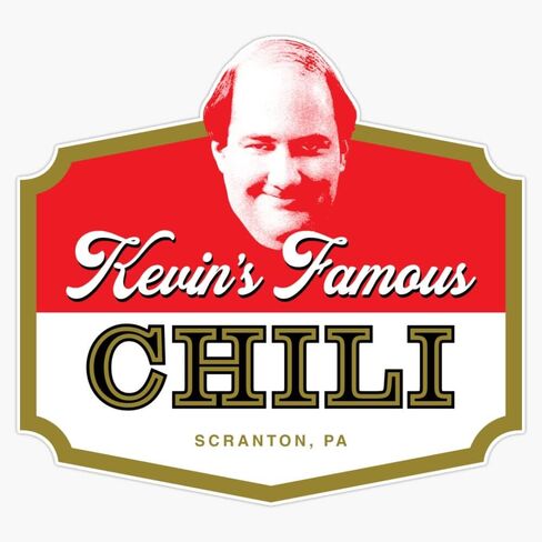Magnet Kevin'S Famous Chili Magnetic Vinyl Sticker 5" in Saudi Arabia