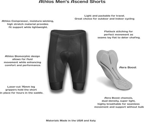 athlos - Men's Ascend Cycling Short in Saudi Arabia