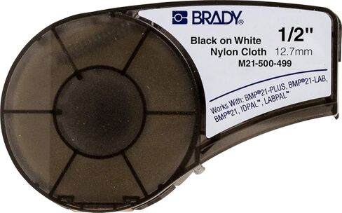 Brady Authentic Multi-Purpose Nylon Labels for Wire Marking and Lab Identification, 0.75" and 0.5" Widths in Saudi Arabia