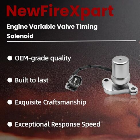Oil Filter Adapter Solenoid & VTC Valve, Replaces OE 918-082 VVT225 36171P8EA01 TS1156 VVS189, Compatible with 2000-2008 Accord TL MDX Pilot Odyssey - Fix Oil Leaks & VVT Issues in Saudi Arabia