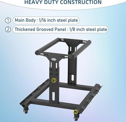 Hooke Road for Jeep Bronco 2 Doors Hanger Holder Storage Cart Sliding Movable Stand Bracket for 1981-2026 Jeep CJ-8 Wrangler YJ TJ JK JL Gladiator JT & 2021-2026 Ford Bronco 2/4 Door in Saudi Arabia