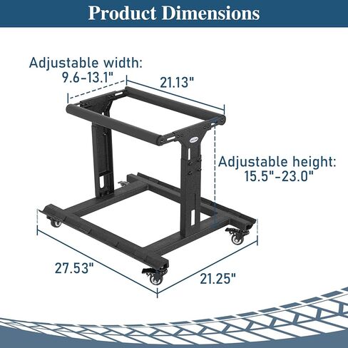 Hooke Road for Jeep Bronco 2 Doors Hanger Holder Storage Cart Sliding Movable Stand Bracket for 1981-2026 Jeep CJ-8 Wrangler YJ TJ JK JL Gladiator JT & 2021-2026 Ford Bronco 2/4 Door in Saudi Arabia