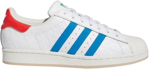 adidas SUPERSTAR SHOES Men ID7964 (Footwear White/Blu), Size 12 in Kuwait