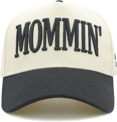 قبعة Mommin للنساء، قبعة بيسبول مطرزة من القطن قابلة للتعديل، هدايا عيد ميلاد الأم للأم من الابنة in Kuwait