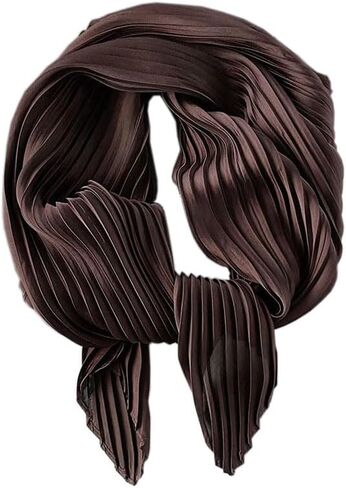 المرأة أزياء مطوي الشيفون وشاح منديل الحجاب in Kuwait