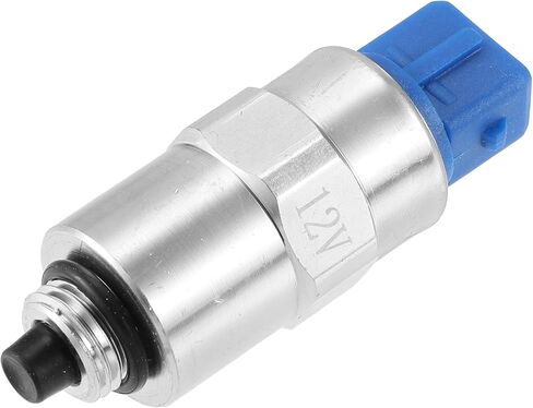 X AUTOHAUX الوقود قطع إيقاف صمام الملف اللولبي 12V 7185-900G للودر حفار 416D 416E 420D 420E 422E 424D 428D 428E 430D 430E 432D 432E 434E 438D 442D 442E in Saudi Arabia