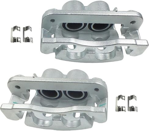 Front Disc Brake Caliper Left & Right Side for 2007-2008 Cadillac Escalade ESV EXT Chevy Avalanche Silverado 1500 Suburban Tahoe & GMC Sierra 1500 Yukon(XL), Replace 18B4918 18B4919 15904194 15904195 in Saudi Arabia