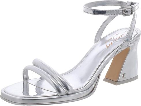 Circus NY by Sam Edelman Women's Hartlie Heeled Sandal, Soft Silver, 6.5 in Saudi Arabia