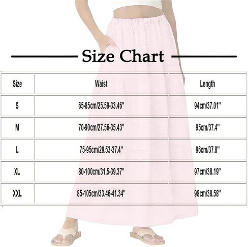 Skirts for Women Trendy Summer Eyelet High Waisted Swing Tiered Long Maxi Skirt Casual Baggy Flowy A Line Dress in Saudi Arabia