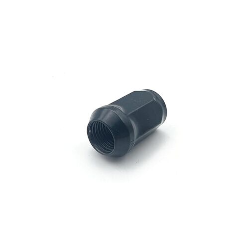 24 Pcs M14x1.5 Thread Bulge Acorn 1.38" Long Lug Nuts Black 3/4" 19mm Hex Compatible with Jeep Wagoneer, Grand Wagoneer, Ram 1500 in Saudi Arabia