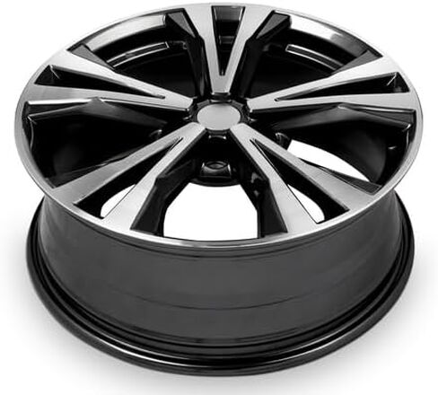 New 18x7 inch OEM Direct Replacement Aluminum Wheel for 2017-2020 Nissan Rogue 5-114.3mm Charcoal 18 in Rim 403006FL3A in Saudi Arabia