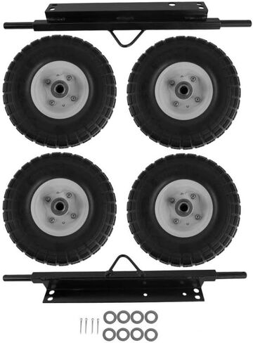 All Terrain Solid Flat Tires Wheel Kit 06423-ZS9-020AH Compatible with EU3000is in Saudi Arabia