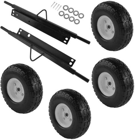 All Terrain Solid Flat Tires Wheel Kit 06423-ZS9-020AH Compatible with EU3000is in Saudi Arabia