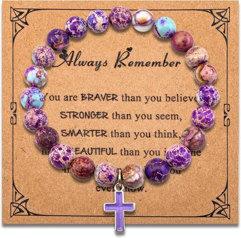 أساور مجوهرات للنساء المراهقات سوار متقاطع للمراهقات هدايا عيد الفصح المسيحية الفريدة للمراهقين هدايا عصرية in Kuwait