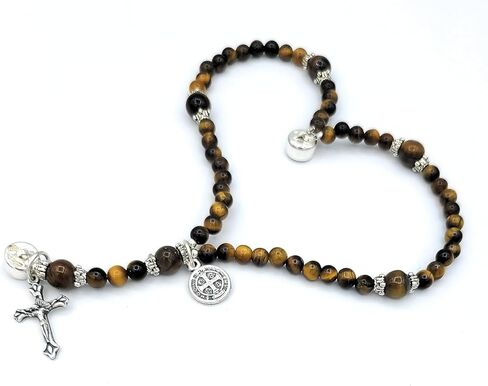 Wrist Rosary Tiger Eye Natural Stone in Saudi Arabia