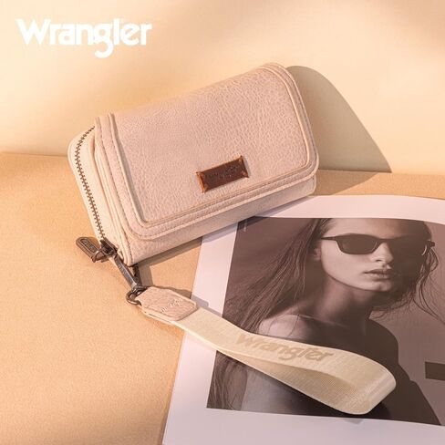 مونتانا ويست xWrangler محفظة نسائية بسيطة محفظة معصم للنساء RFID حجب محفظة القابض مع الأشرطة هدية in Saudi Arabia