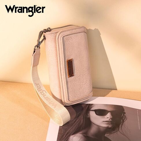 مونتانا ويست xWrangler محفظة نسائية بسيطة محفظة معصم للنساء RFID حجب محفظة القابض مع الأشرطة هدية in Saudi Arabia