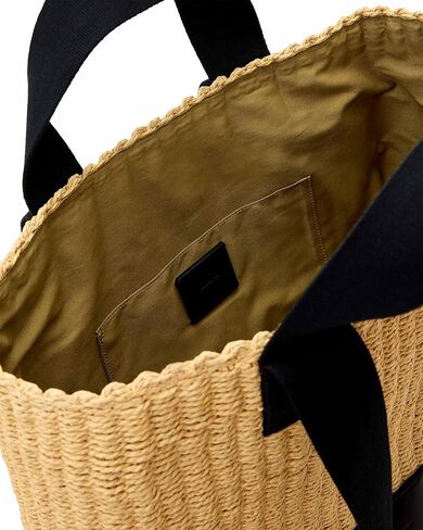 حقيبة AllSaints Izzy Paper East/West W163XE مقاس واحد طبيعي in Saudi Arabia