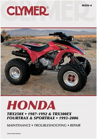 Clymer Repair Manuals for Honda TRX 250X FOURTRAX 1987-1988 in Saudi Arabia