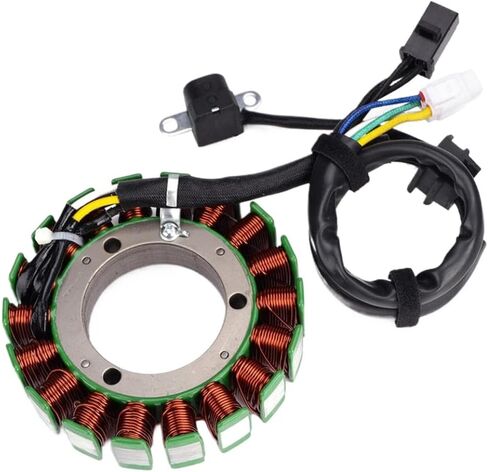 دراجة نارية الجزء الثابت لفائف 32101-09F40 32101-09F30 متوافق مع LTA500 4WD 2002-2007 مولد مغناطيسي in Saudi Arabia