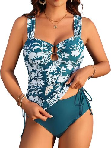 إمرأة قطعتين Tankini المايوه البطن تحكم ثوب السباحة مثير يا الدائري انقطاع بِدل السباحة 2026 in Kuwait