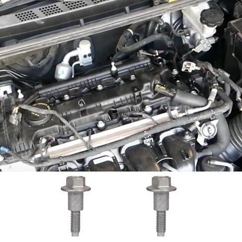 2PCS Engine Valve Cover Mounting Bolt, Valve Cover Screws for Hyundai for Kia 2.0 2.4 22451-2G600 224512G600 in Kuwait