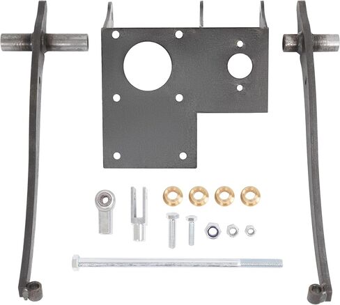 Brake Clutch Pedal Assembly Universal Fit for Hot Rods & Classics with Power Brake Steel Bare-Metal in Saudi Arabia