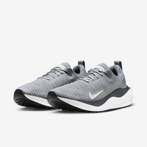 Nike InfinityRN 4 (Team) Women's Road Running Shoes (FJ1222-009, Cool Grey/College Navy/White) Size 8 in Saudi Arabia
